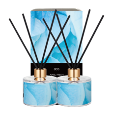 로맨띠끄 퍼퓸 디퓨저 본품 400ml 세트 200ml 2구 set, 에이프릴프레쉬, 1개