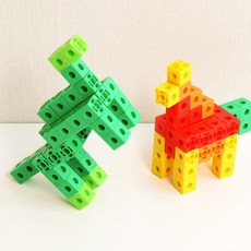 돌봄교실 창의력 집중력향상 큐브블록놀이 조립완구 교육용완구 끼우기 두뇌발달, 멀티큐브