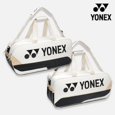 요넥스 토너먼트 3단 가방 269BT001U, 1개, IVORY