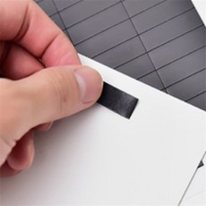 게시판 홍보물 조각 고무자석판 자석시트지, 50 x 15mm (30P)
