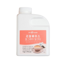 흥국 리얼베이스 얼그레이 밀크티 1kg, 2개
