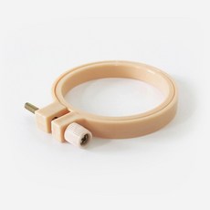 하비핸즈 플라스틱 원형 미니 자수틀 67mm, 1개