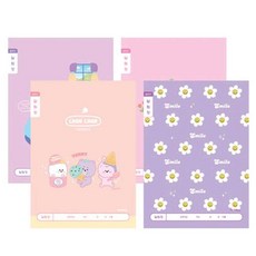 마스온 공책 노트 알림장 넓은칸 여아용, 랜덤1개