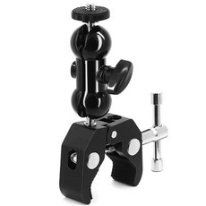 [특가] make speed 오즈모포켓3외 모든 액션캠 1/4나사 클램프거치대, 1개, 오즈모포켓3외액션캠