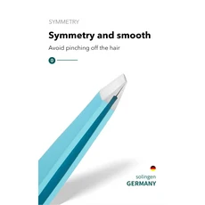 호환 MR.GREEN 눈썹 족집게 머리 아름다움 미세 머리카락 풀러 스테인레스 스틸 기울어진 눈썹 클립 제거, 01 하늘색