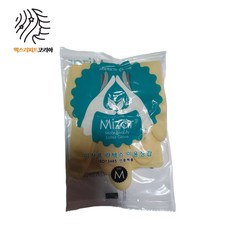 미자르 라텍스 다용도 장갑, 아이보리, 중(M), 10개