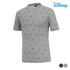 [디즈니골프]남성 미키라운드티셔츠 DL2MTR046
