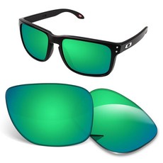 Oakley Holbrook XXL OO9487 선글라스와 호환되는 1.5mm 교체 렌즈 긁힘 방지 및 충격 방지 - 그린 편광