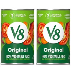 V8 오리지널 100% 야채 주스 1.3L(캔상품) 2캔, V8 오리지널 100% 야채 주스 1.3L(캔상품) 2, 1.3L