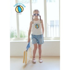 로아앤제인 (30%SALE)비치볼 데님 팬츠 953262