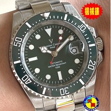Valentino Coupeau 綠水鬼王 機械錶 藍寶石水晶鏡面 100M 防水