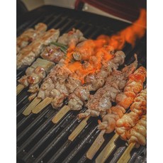 [토리야] 특수부위 모듬 닭꼬치 800g + 데리야끼소스 230g 2~3인용