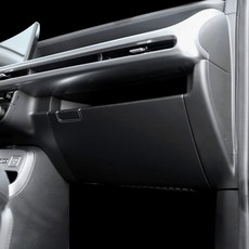 영카클럽 아이오닉9 호환 가죽 도어커버 킥패드 발자국 스크래치 방지 가드 보호 용품, 브라운, 글로브박스 커버