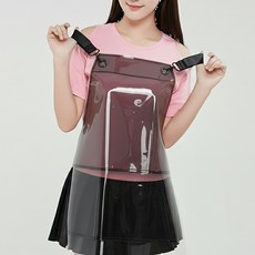 개꿀굿즈 미용실 투명 앞치마