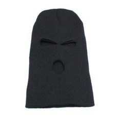 (SM)블랙 복면 방한모자 니트모자 비니가면 겨울모자 dok+64130KC