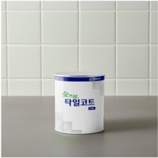 숲으로타일코트 0.9L 타일페인트 욕실페인트, 백색, 900ml, 1개