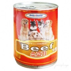 마깡몰 헬로도기 소고기캔400g 강아지캔