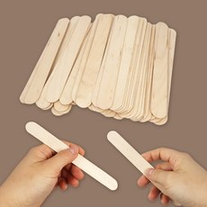 새나로 피부용 우드 스파츌러 나무 스틱 왁싱