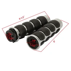 1인치크롬 핸들 바 핸드 그립 스즈키 침입자 Volusia VS VL 700 750 800 1400 Boulevard M109R M90 C50 C90, 05 22MM A