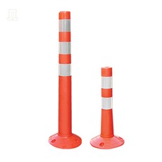 스토어-하유 SD 차선 규제봉 대형 고정형 도로차단봉, (대) H750mmX80ΦX250