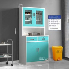 철제 사물함 옷장형 락커 사무용 캐비넷 개인 보관함, 1.2mm, 85cm 프룻그린 도어 있음