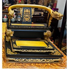 華誠 仿黑檀入檜木 神明椅 (台南現貨), 1個, 椅子就好 無踏獅款