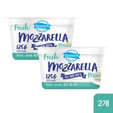 동원 덴마크 후레쉬 모짜렐라 치즈 미니 볼 125g x 2개입