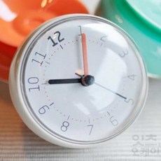 Itsok 욕실 방수시계 방수벽걸이시계, 화이트