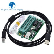 PIC 마이크로 컨트롤러 USB 자동 프로그래밍 프로그래머 K150 + ICSP 케이블 1 세트 전자 부품 액세서리 소스, 한개옵션0