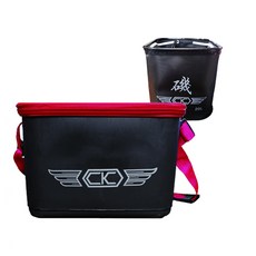 Ckrod EVA誘餌筒+水桶套裝, 黑色