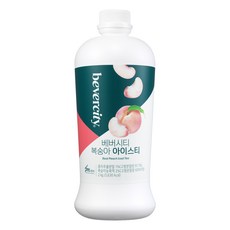 세미 베버시티 복숭아 아이스티, 2kg, 6개