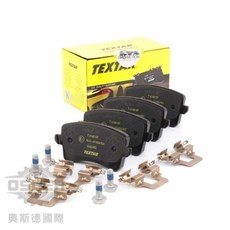 TEXTAR 後來令片 8K0698451P 適用於 Audi A4 A5 Q5 B8 B8.5 後煞車皮 德國, 1個