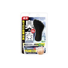 그라피코 풋메지 약용 풋 소프 D1 상쾌 민트 65그램 x1 각질케어 살균 탈취 발용 스크럽 발 비누, 65g, 1, 1