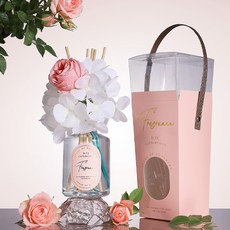 節日禮物乾花無火香薰花藝擺件 - 家用高級感香氛, 浪漫邂逅