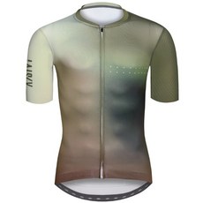 BAISKY百士奇自行車衣男款蜂巢空力短車衣 嶄新螢光綠