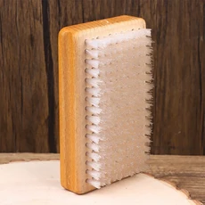 【Nice】1개입 나무 손잡이 황동/나일론/말털 스키 왁싱 브러쉬 스노보드 유지 관리 도구 스노우왁스 액세, [03] only Horsehair, 03 1, 1개