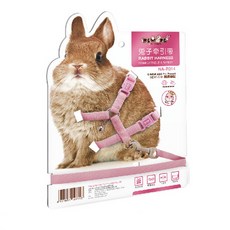 뉴에이지 토끼 가슴줄, 핑크, 1개