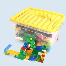 영유아 집콕놀이 레일블록 구슬놀이 120p 돌봄센터 구슬트랙 소근육발달 구슬레일