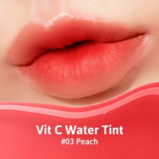Cathy Doll 維他命C水潤唇彩, 1個, 03蜜桃