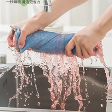 薩貝萊特 加厚玻璃鏡面布 無痕吸水保潔抹布, 1個