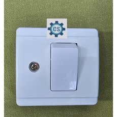 국산 1구 스위치 노출형 텀블러 똑딱이 사각스위치, 3개