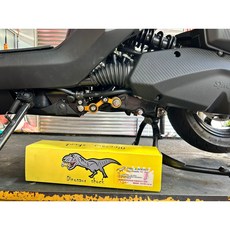 UCC機車精品店 恐龍骨頭引擎強化拉桿 引擎吊架強化拉桿 適用 MMBCU 曼巴 DRG, 紅色