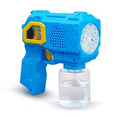 토이토 10홀 허리케인 버블 자동 비눗방울 버블건, 블루, 1개