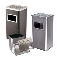 사무실 야외용 흡연부스 스텐레스 담배꽁초 ths+9960uE
