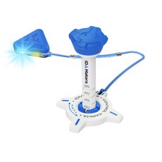 LED골프티 분실방지 티높이조절 컨트롤 카르마 골프티꽂이, 블루, 1개