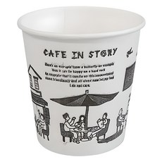 생활을그리다 인쇄 종이컵 180ml, 1세트, 300개입