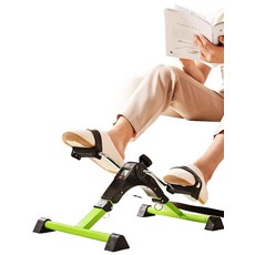 실내 자전거 어르신 접이식 앉아서하는 발다리 훈련기 시니어 운동 폴딩, 기본 화이트 심플 재활운동