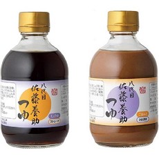 일본 사토 요스케 국물 쯔유 간장맛 참깨 된장 맛, 사이즈