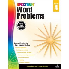 Spectrum Word Problems 4, Carson Dellosa Publishing