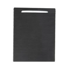 호환 자동차 리폼 수리 크롬 음료 팔걸이 센터 콘솔 컵 홀더 롤러 커버 워터 패널 캡 교체 Passat B6 B7 CC, [01] Black, Black